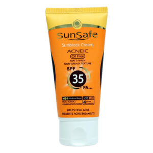 کرم ضد آفتاب فاقد چربی 35 SPF سان سیف
Sunblock Cream ACNEIC