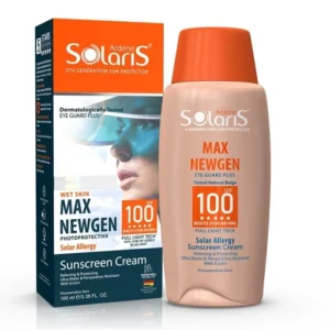 MAX NEWGEN
ضد آفتاب سوالر آلرژی مکس نیوژن 100 SPF