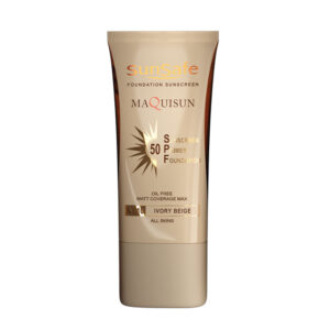 ضد آفتاب کرم پودری و پرایمری مکیسان 50 SPF سان سیف
Foundation Sunscreen MAQUISUN