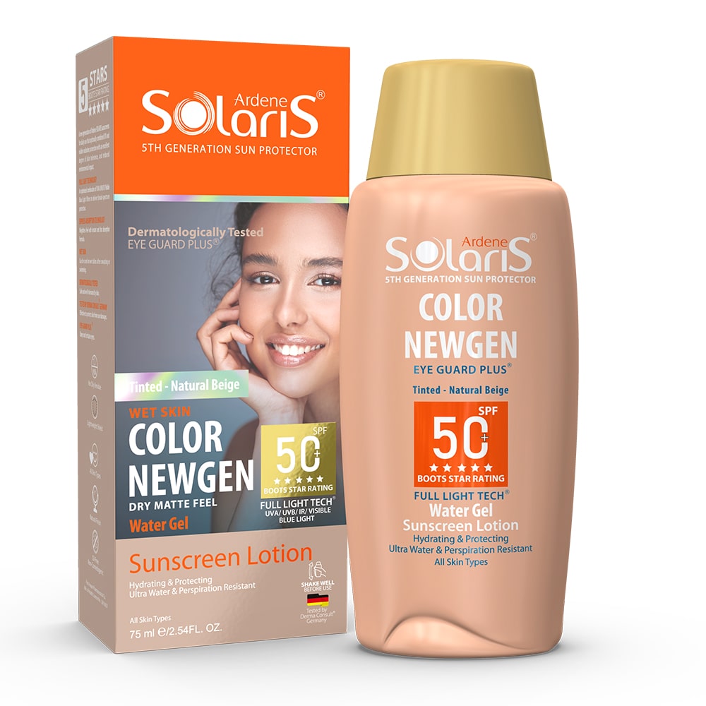 Color NEWGEN
ضدآفتاب رنگی کالر نیوژن50+ SPF
